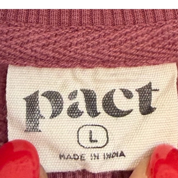 Pact crew neck pullover sweatshirt - Picture 8 of 11